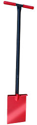 All Steel H.D. 8"X12" Spade For Installing Wire - LS-4812